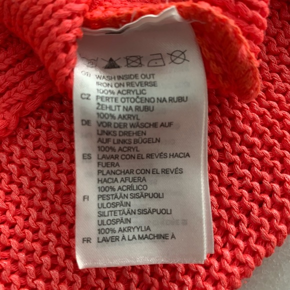 H&M Sweater in Bright Coral Orange - Picture 5 of 7